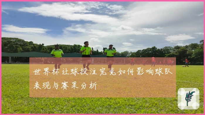 世界杯让球投注究竟如何影响球队表现与赛果分析